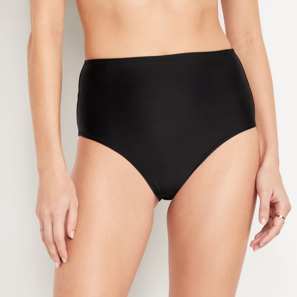 NWT Old Navy Matte High-Waisted Bikini Swim Bottoms